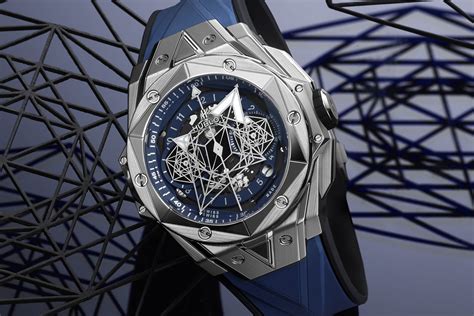 hublot sang bleu blue|hublot sang bleu.